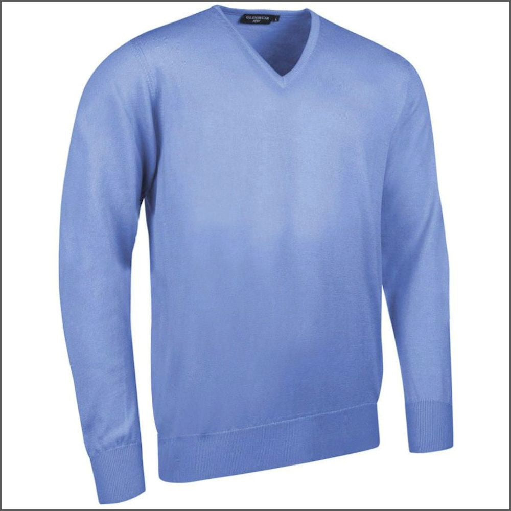 Glenmuir Wilkie V Neck Merino Wool Sweater<>