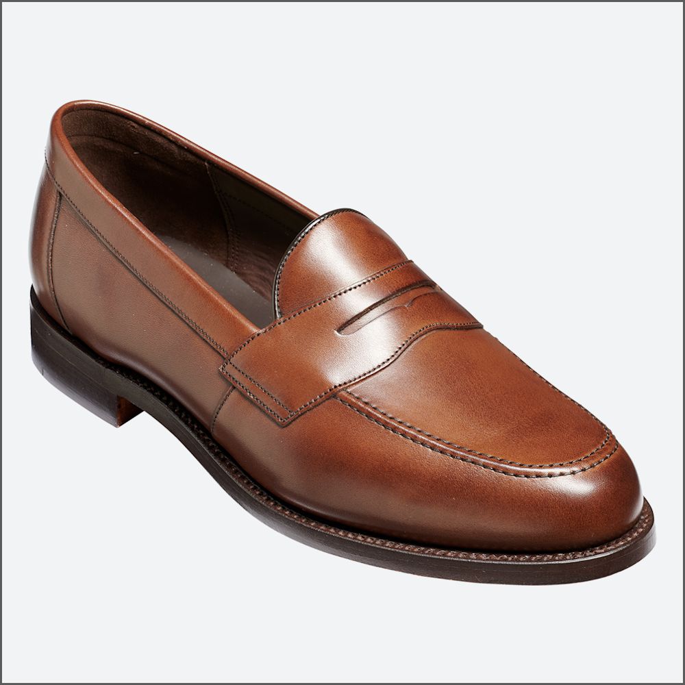 Barker Portsmouth - Dark Walnut Calf Loafer/