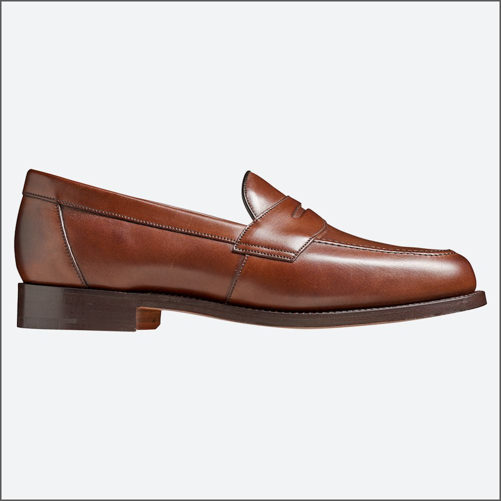 Barker Portsmouth - Dark Walnut Calf Loafer/