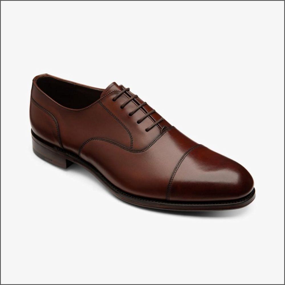 Loake Stonegate Seared Mahogany Shoe^