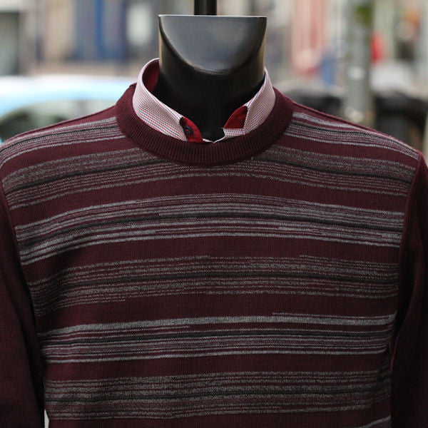 DG's Wine Pattern Crew Neck^