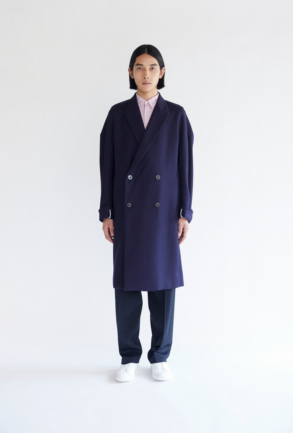 Classic Wool Melton Overcoat in Black – OVERCOAT