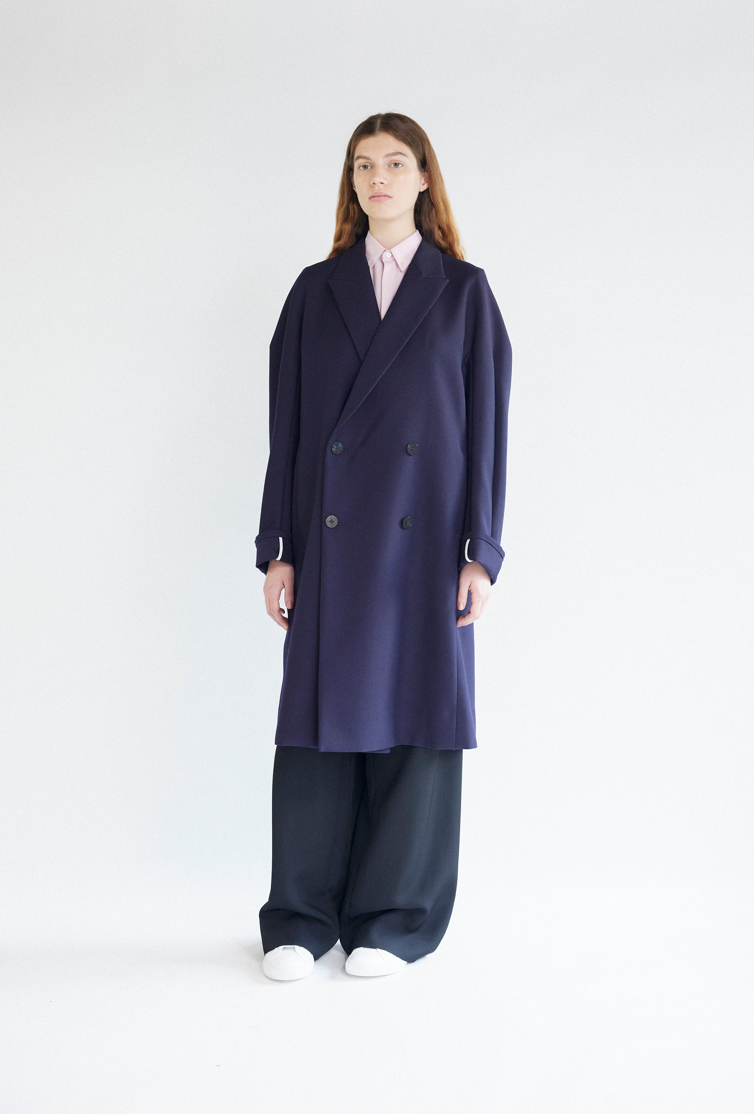 SERGE PEAK DOUBLE COAT – OVERCOAT