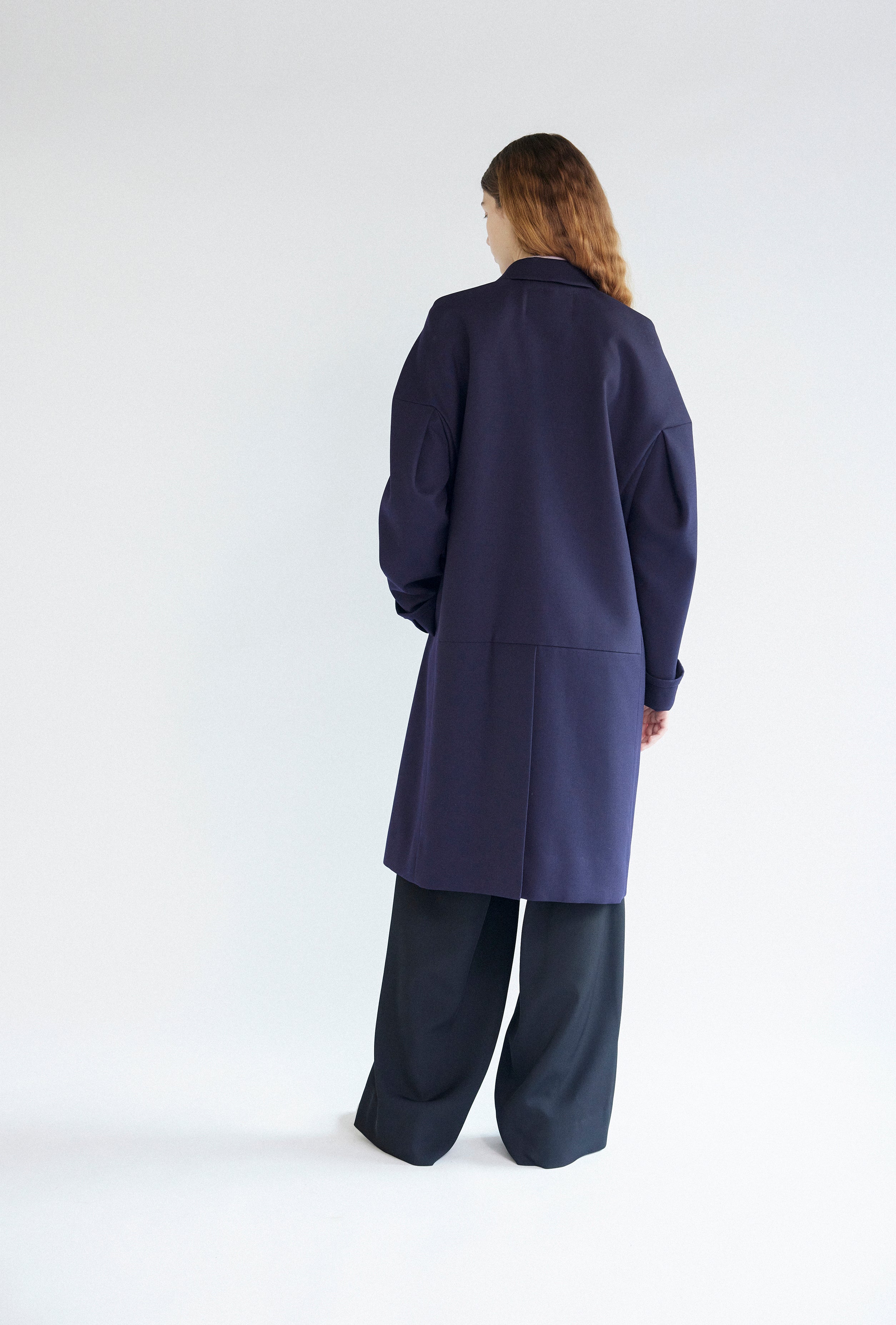 SERGE PEAK DOUBLE COAT – OVERCOAT