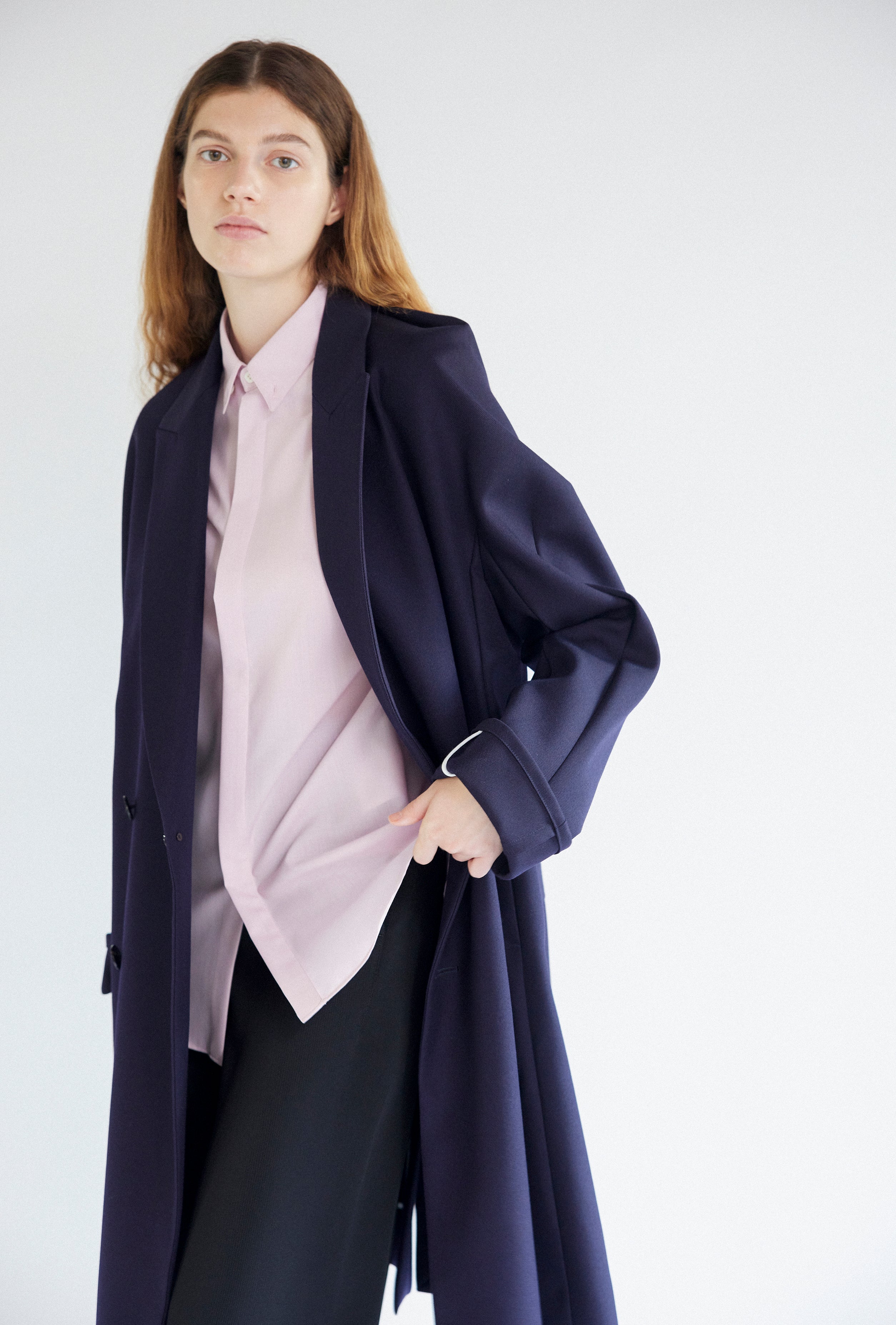 SERGE PEAK DOUBLE COAT – OVERCOAT