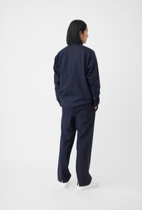 LIGHTWEIGHT SERGE DRAWSTRING TROUSER – OVERCOAT