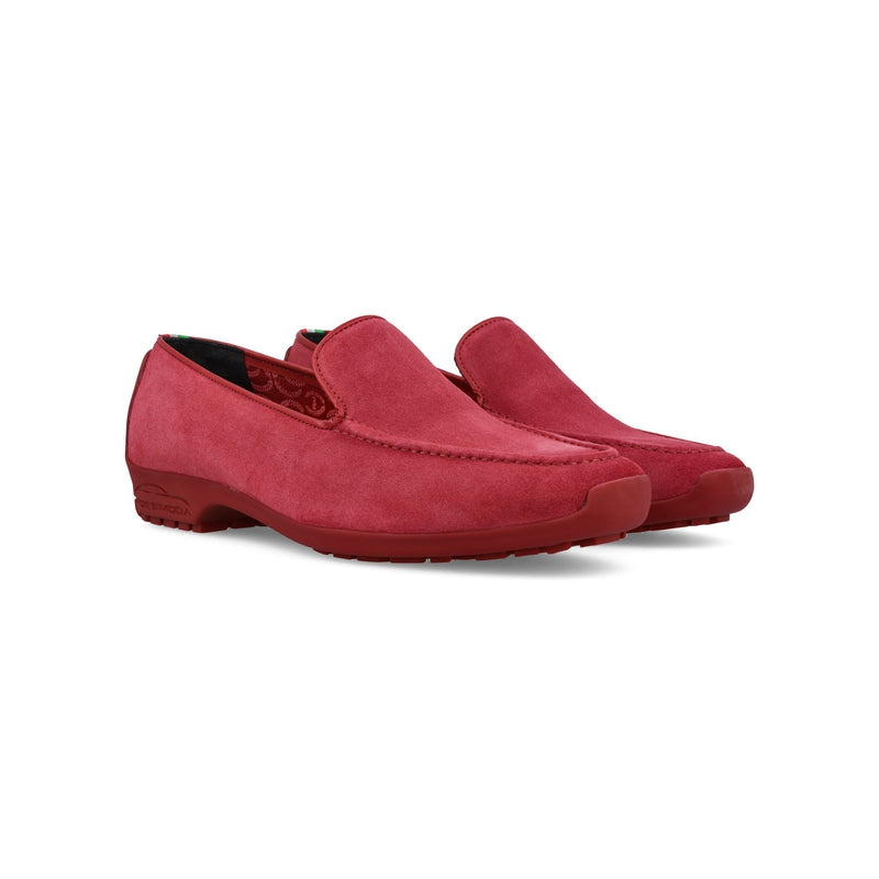 Rossimoda 900 GT Low Suede Slip-On - Rose Red – Orkini Clothing