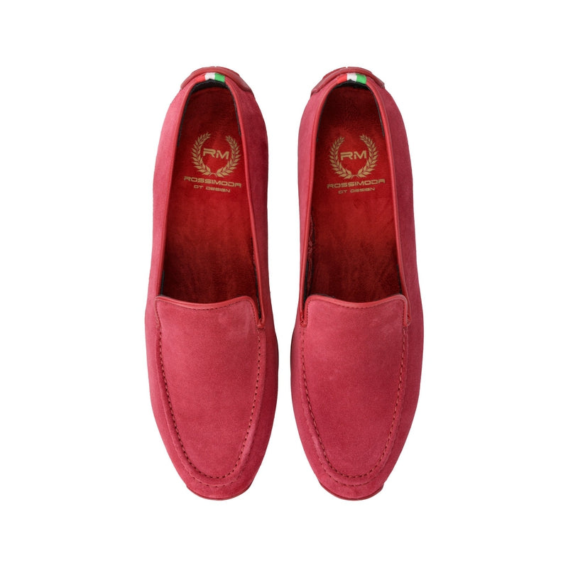 Rossimoda 900 GT Low Suede Slip-On - Rose Red – Orkini Clothing