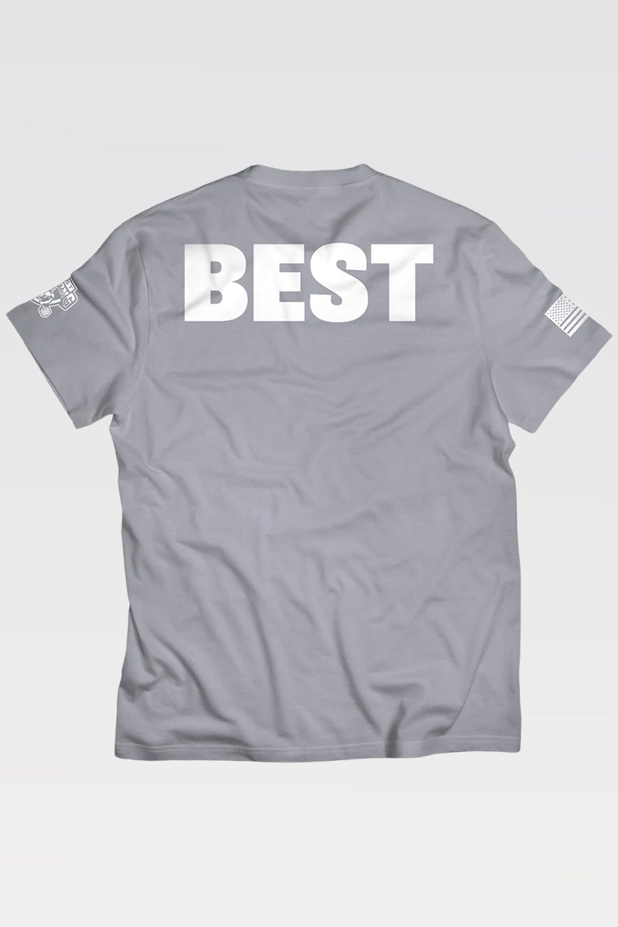 Image of Barbell x Nick Best Competition Tee Gray