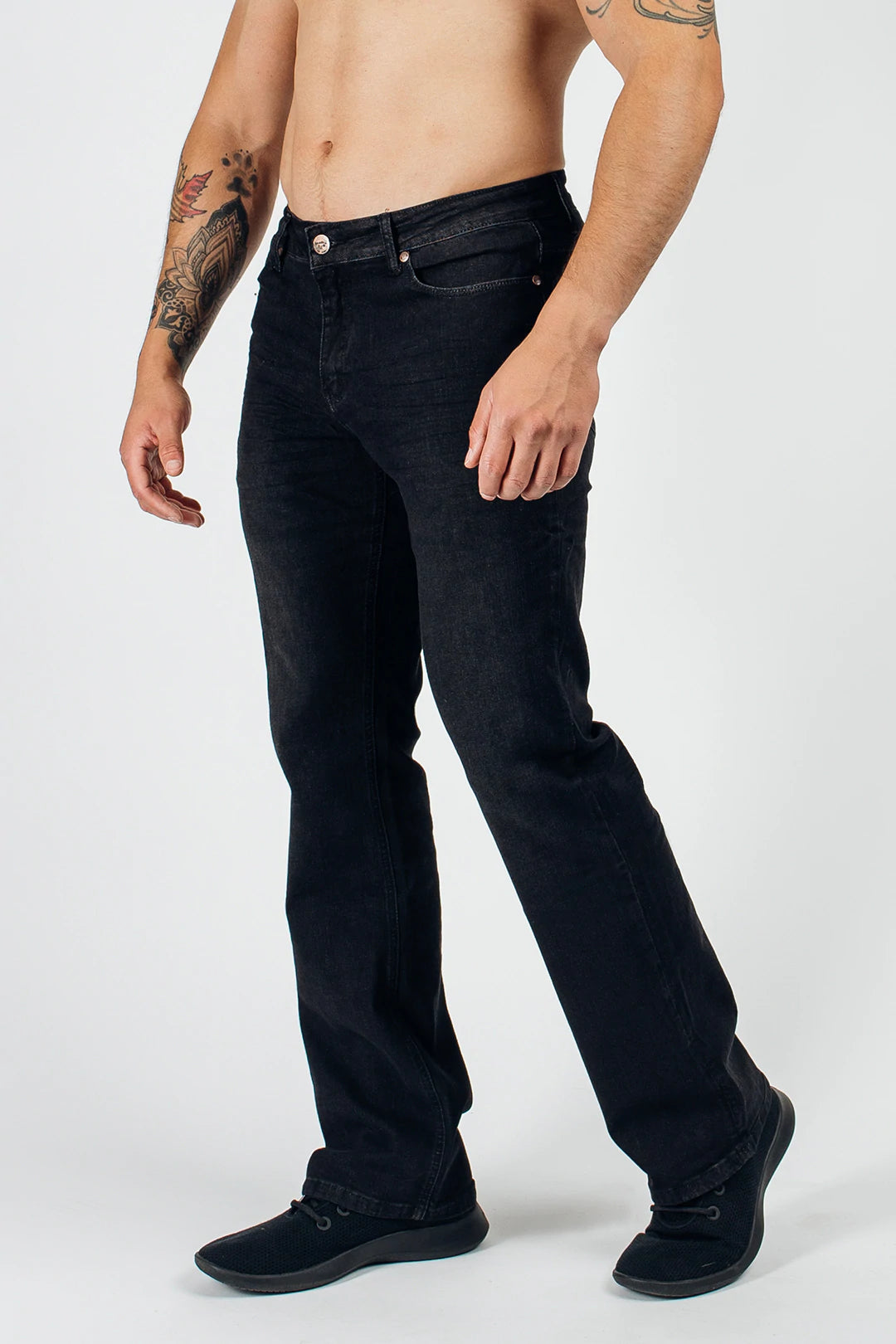 Mens Black Bootcut Jeans | lupon.gov.ph