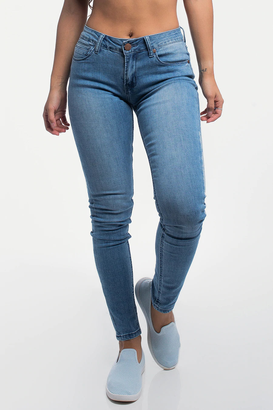 Womens Slim Athletic Fit Jeans, Barbell Apparel