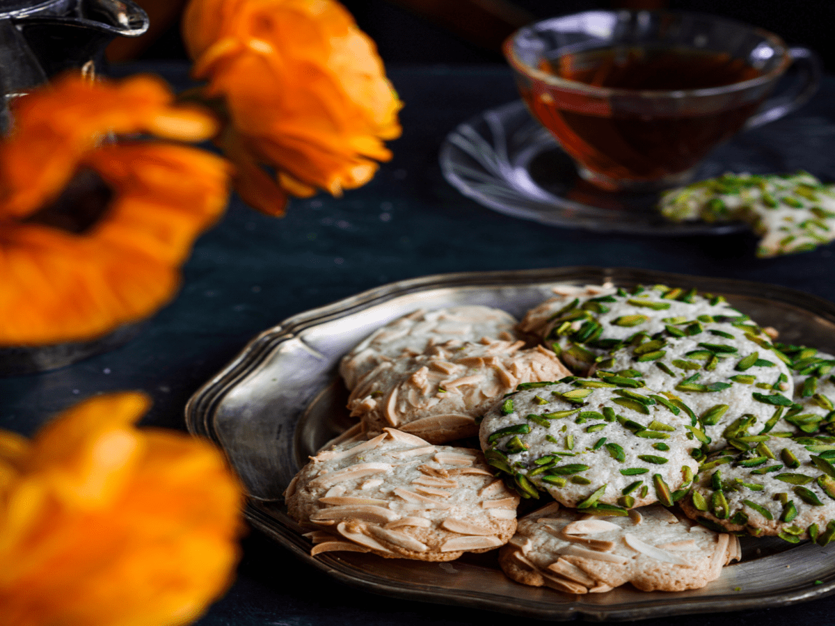 Paleo Almond Rose Cookies Recipe