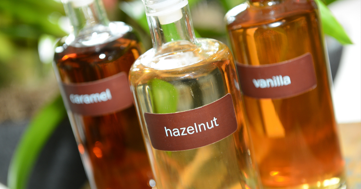 how to make hazelnut syrup