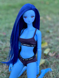 Chic Smart Doll Size 21.5cm Wig “Midnight Navy”