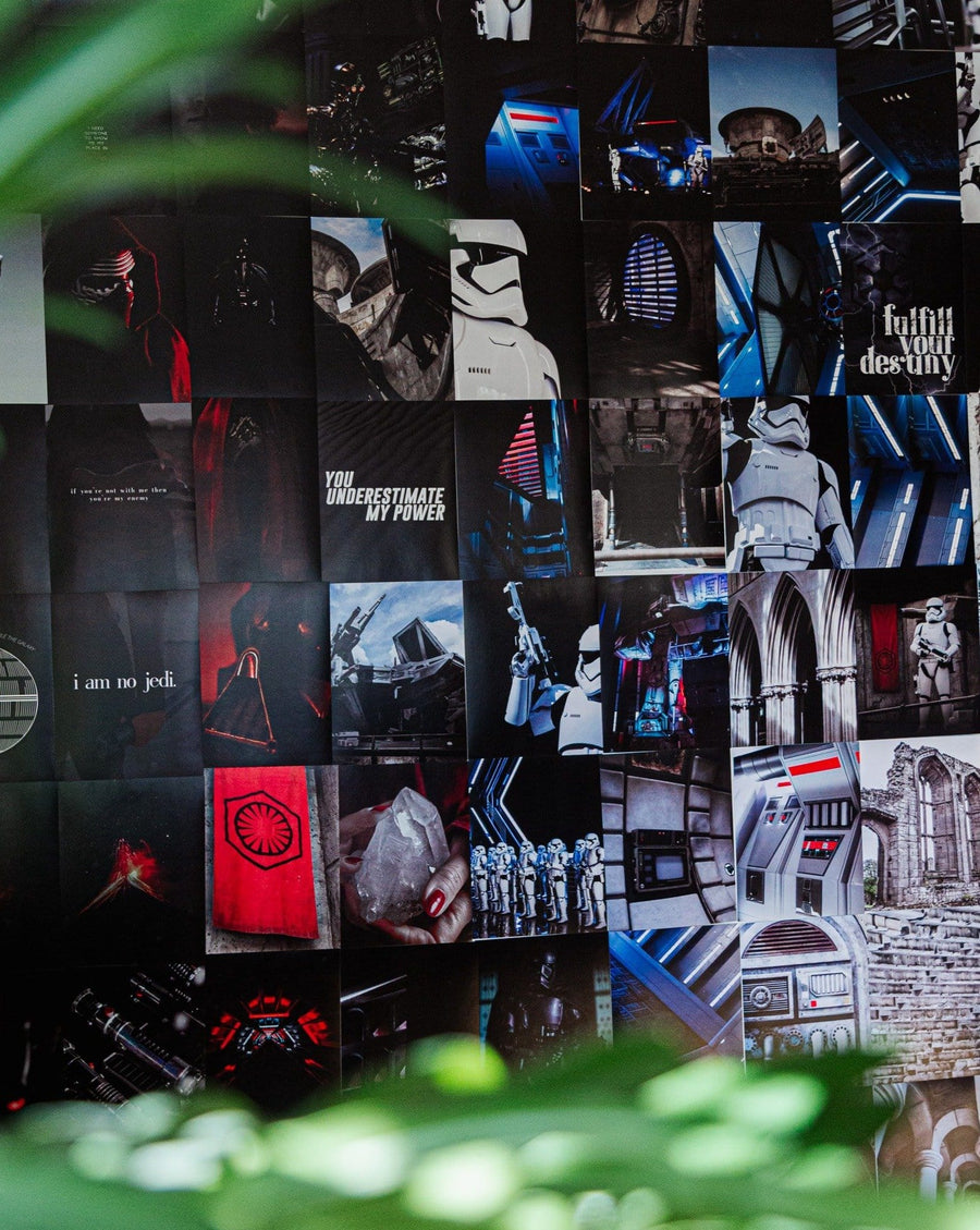 Dark Side Aesthetic Collage Wall Kit Archive Sunday