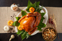 Try a Cut Rite Meats Fresh Whole Turkey with a Twist with this amazing Pumpkin Spice Turkey Recipe.