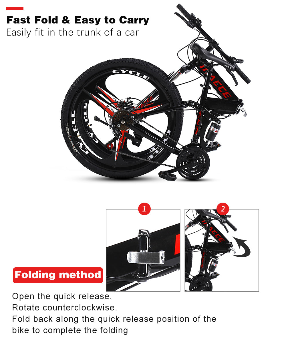 macce folding bike