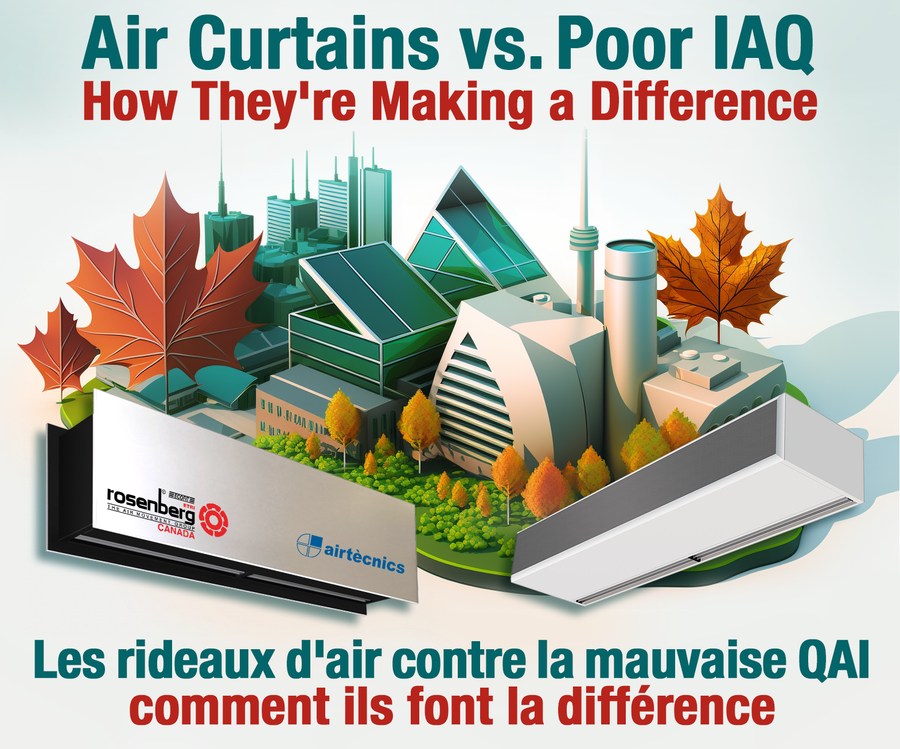Air Curtains vs poor IAQ