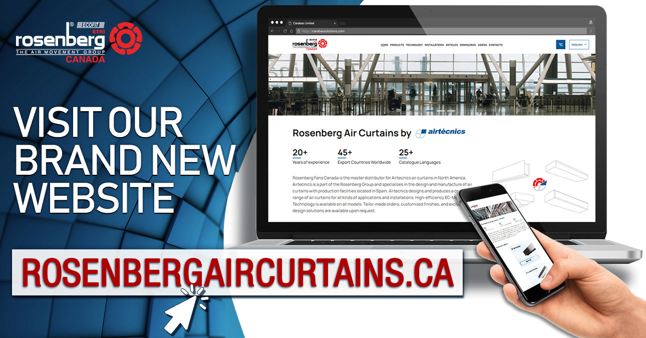 Rosenberg fans Canada new Air Curtains website