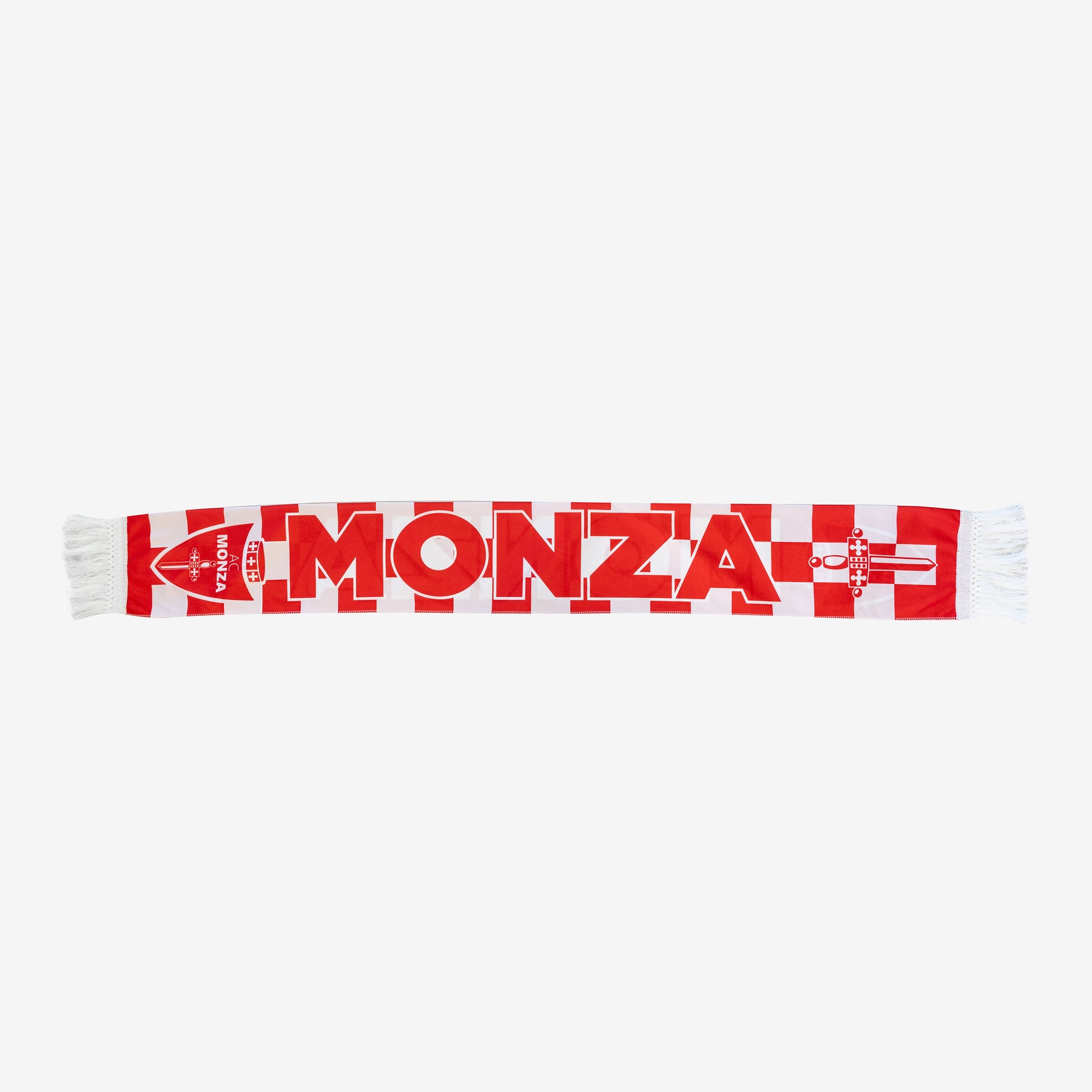 Ac Monza Official Poly Scarf 02 Chess Version Ac Monza Shop
