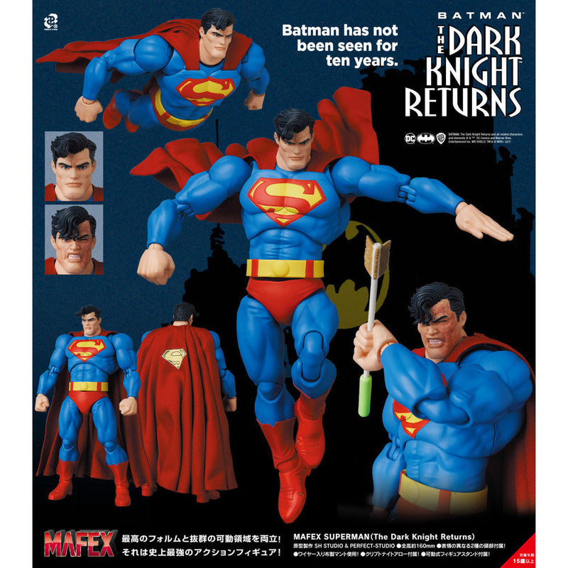 Mafex Figura Articulada Superman The Dark Knight Returns Ver. Batman B –  Limited Edition