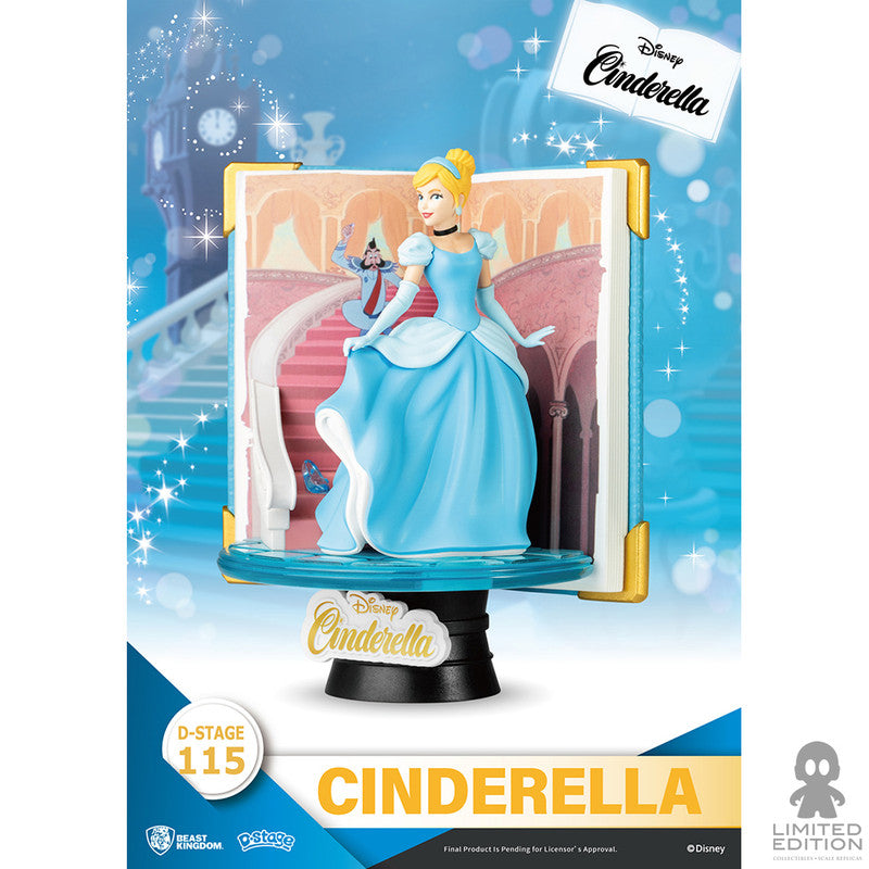 Beast Kingdom Estatuilla D-Stage Cinderella 115 Story Book Series La  Cenicienta By Disney – Limited Edition