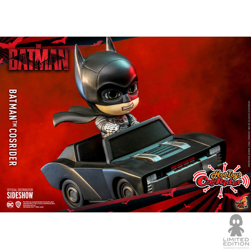 Hot Toys Cosbaby Batman En Carro DC – Limited Edition
