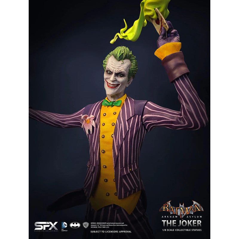 Silver Fox Collectibles Estatua The Joker Escala 1:8 Batman: Arkham As –  Limited Edition