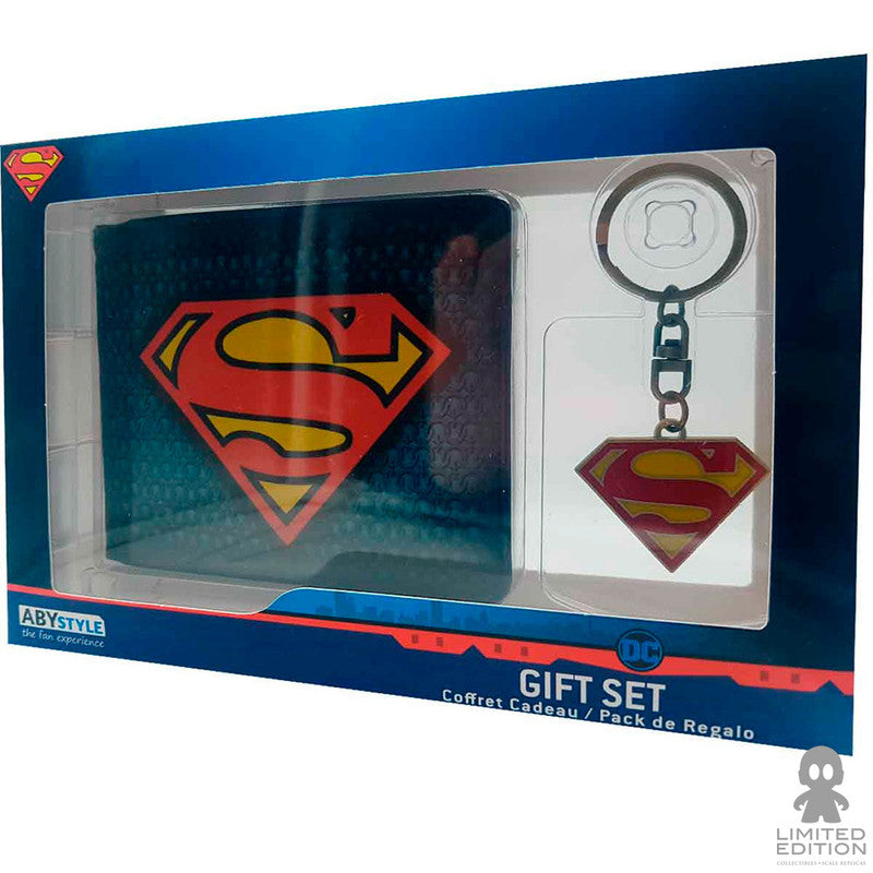 Abystyle Set Cartera & Llavero Logo Superman By Dc – Limited Edition  Collectibles & Scale Replicas