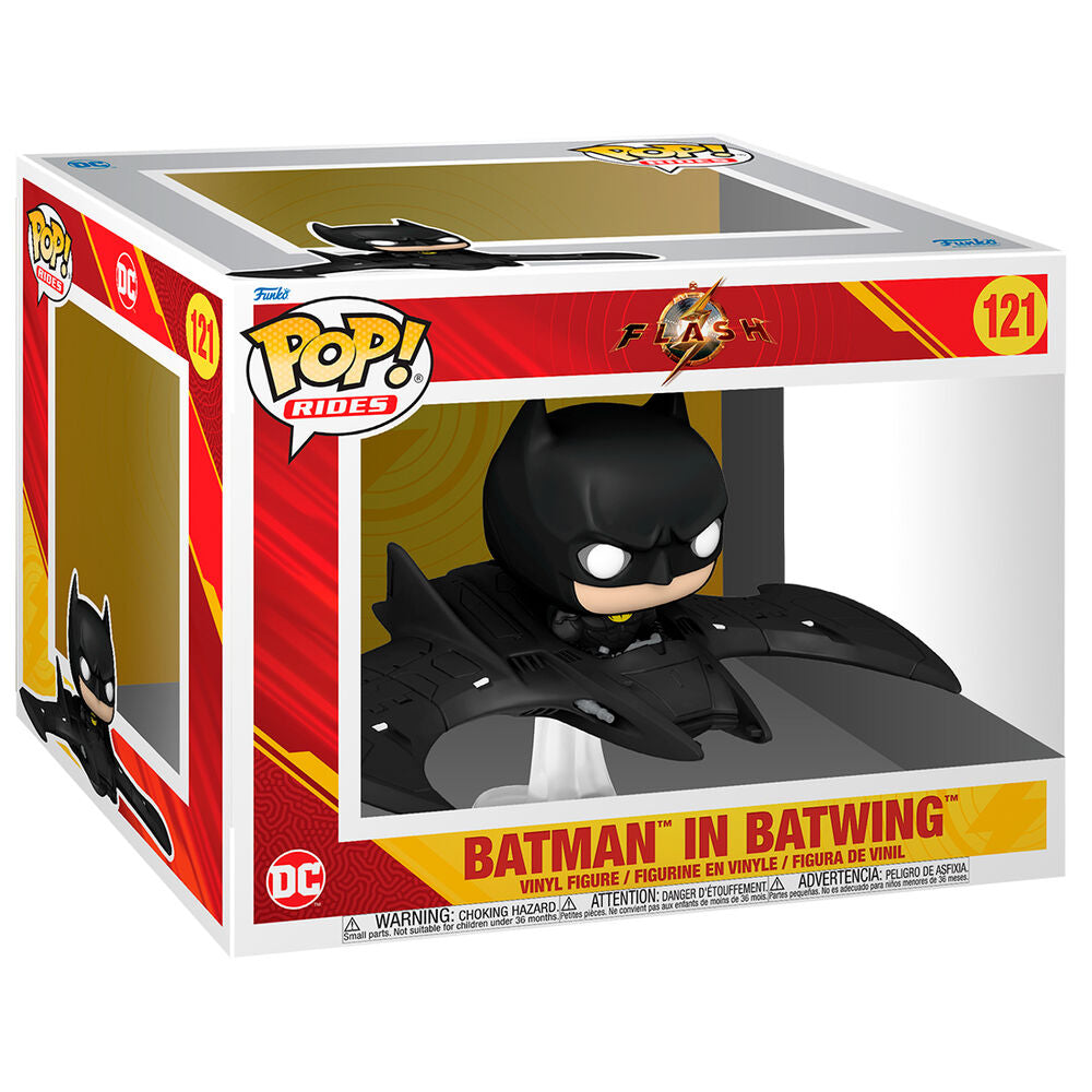 Funko Pop Ride Batman In Batwing 121 6 Pulg The Flash By Dc – Limited  Edition