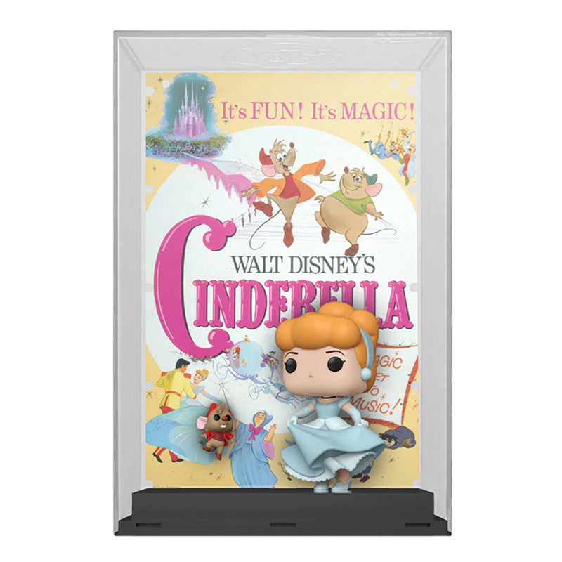 Funko Pop Movie Poster Cinderella With Jaq 12 100Th La Cenicienta By Disney  – Limited Edition