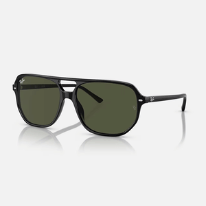 Bill One Sunglasses | Black/Green - Capsule NYC