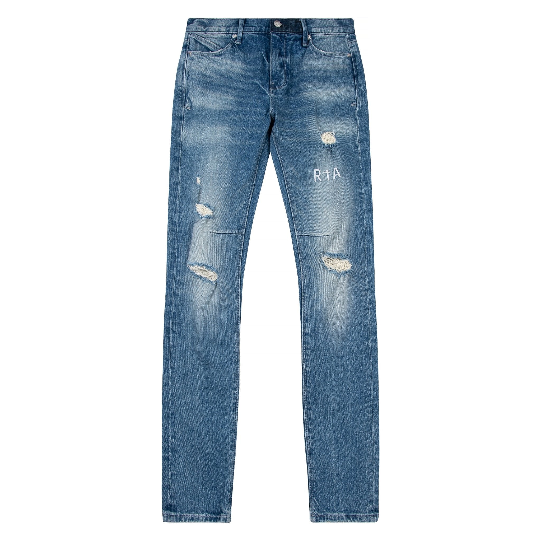 Clayton Ripped Denim Blue