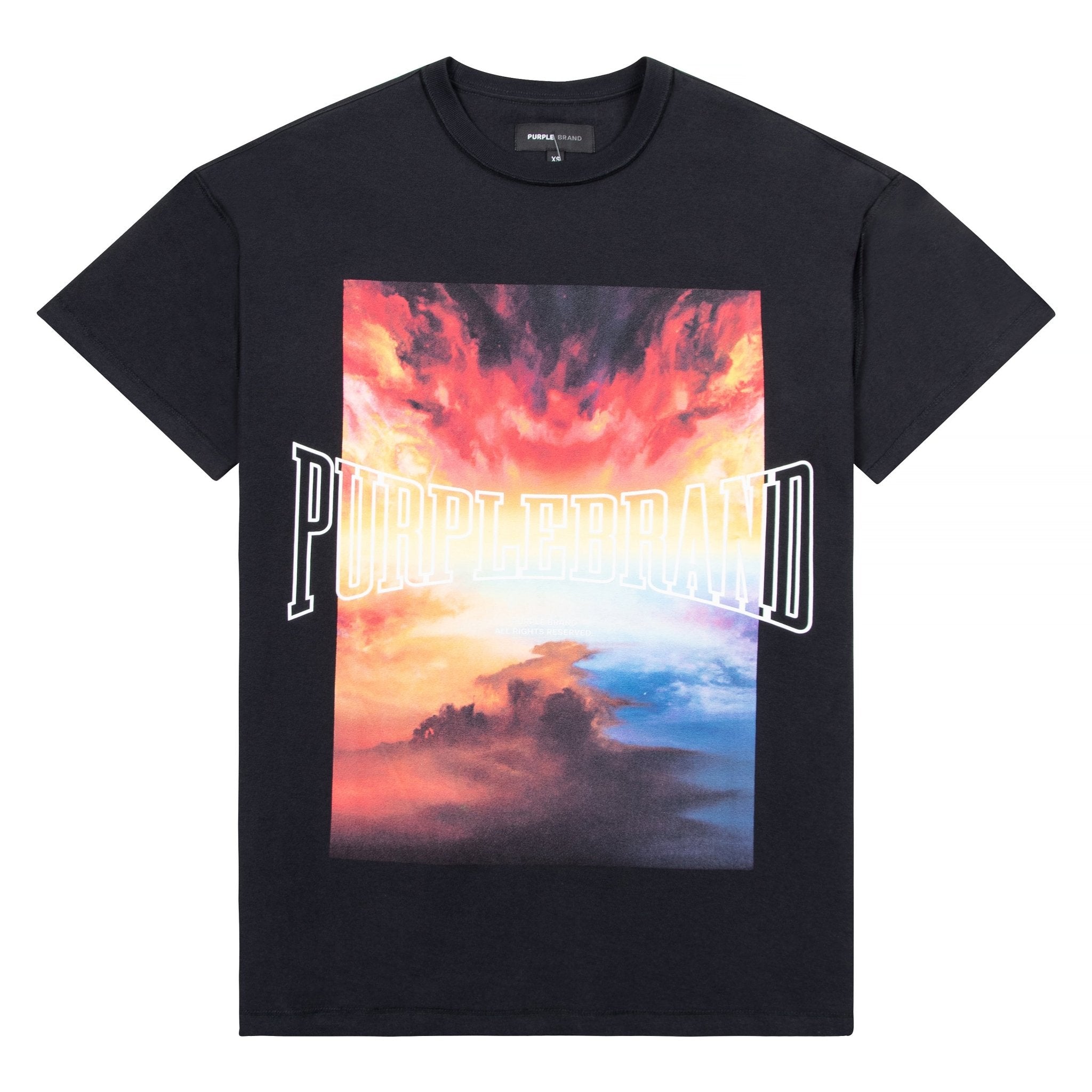 Fire in the Sky Tee | Black