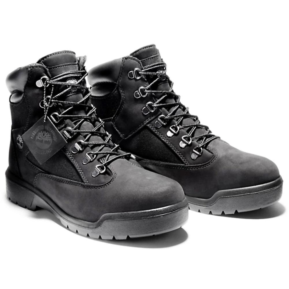 6 Inch Waterproof Field Boots | Black