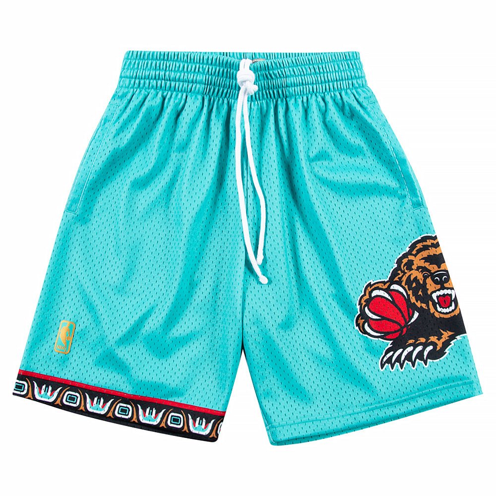 96-97 Mem. Grizzlies Swingman Shorts | Teal