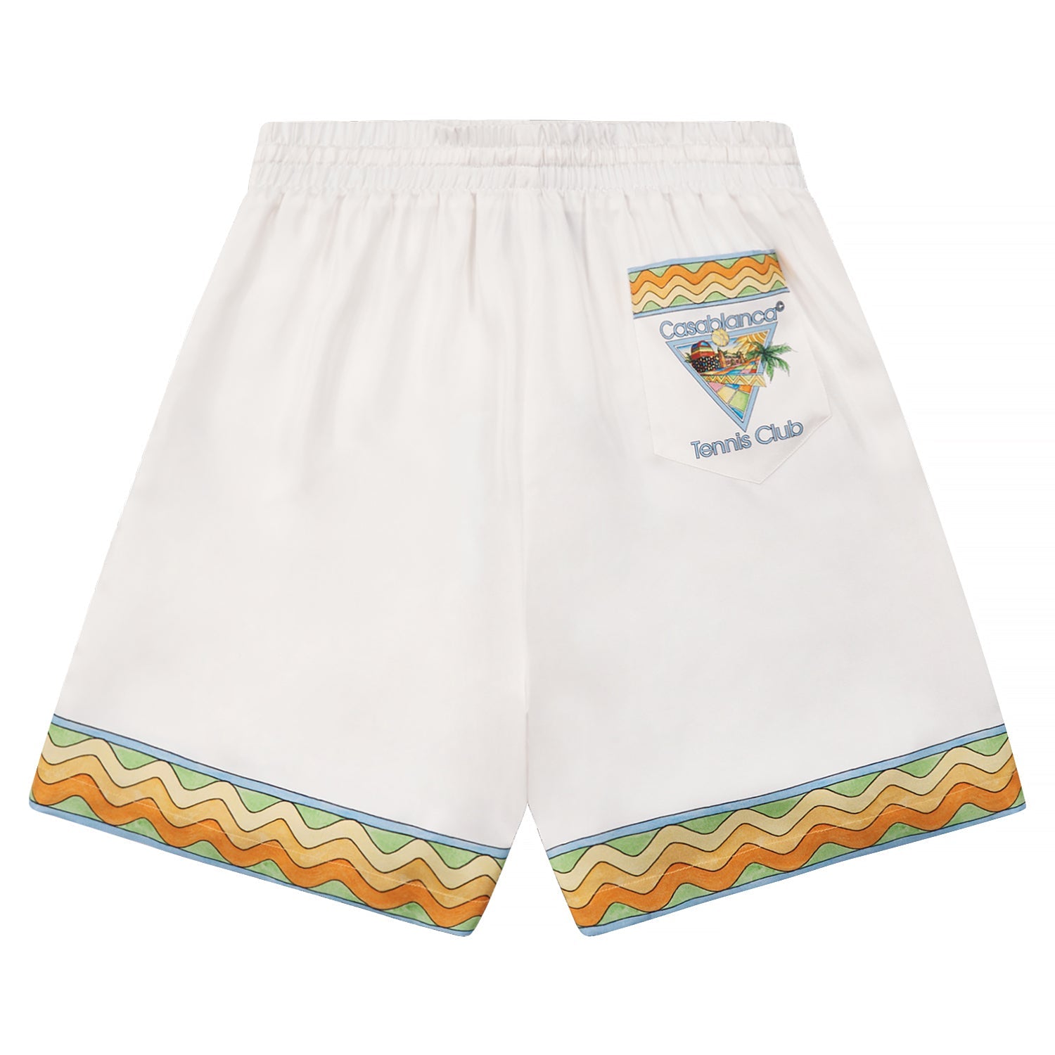 Afro Cubism Tennis Club Silk Short