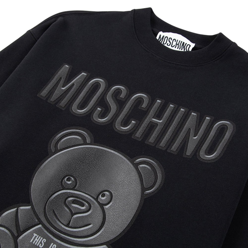 Bear Sweatshirt | Fantasy Black