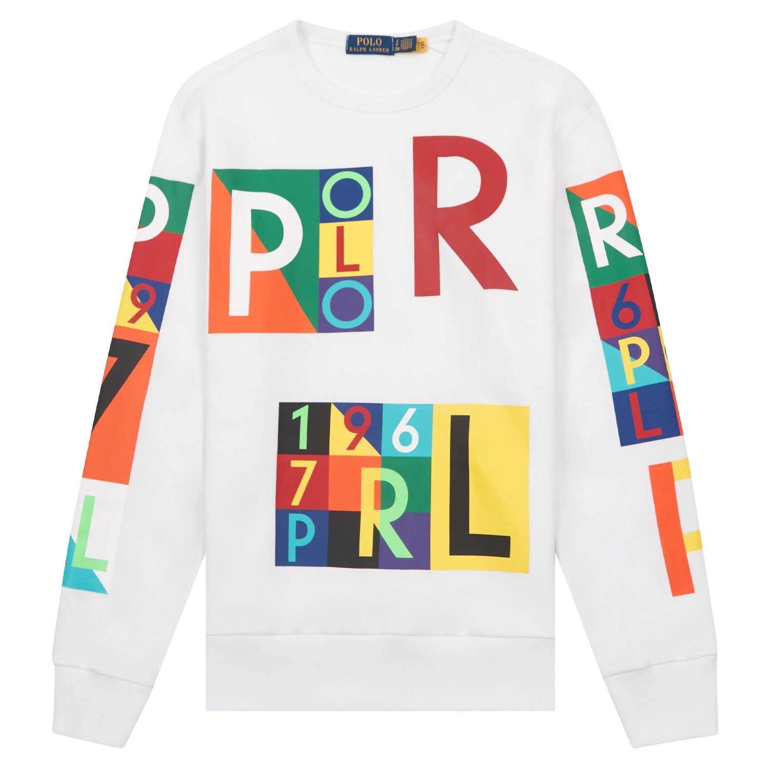 Billboard Fleece Sweatshirt | White