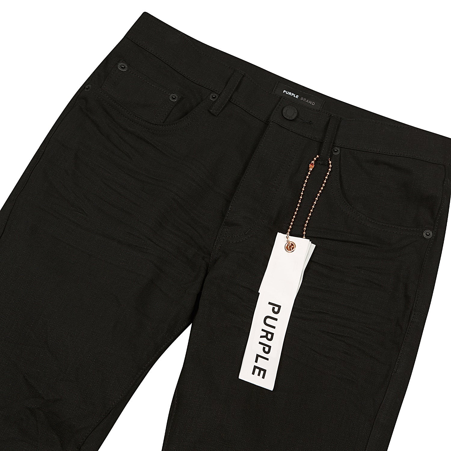 Black Raw Flare Denim