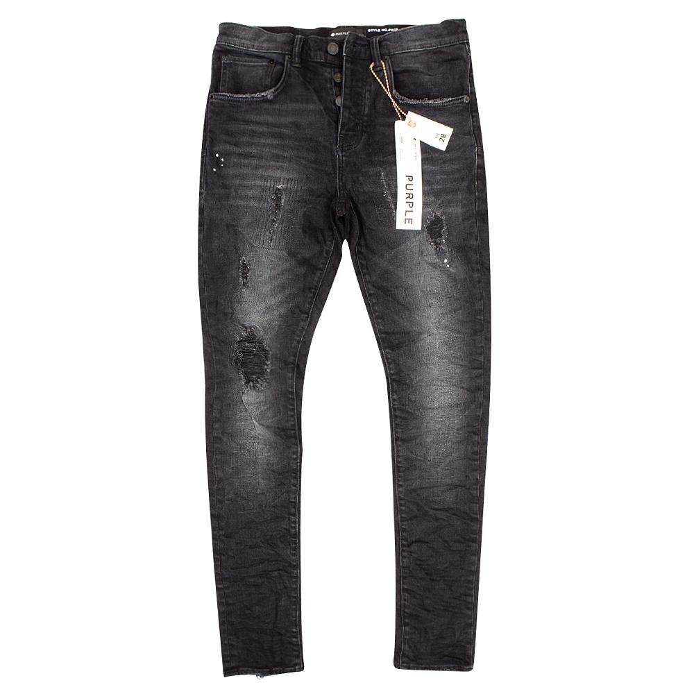 Black Repair Denim