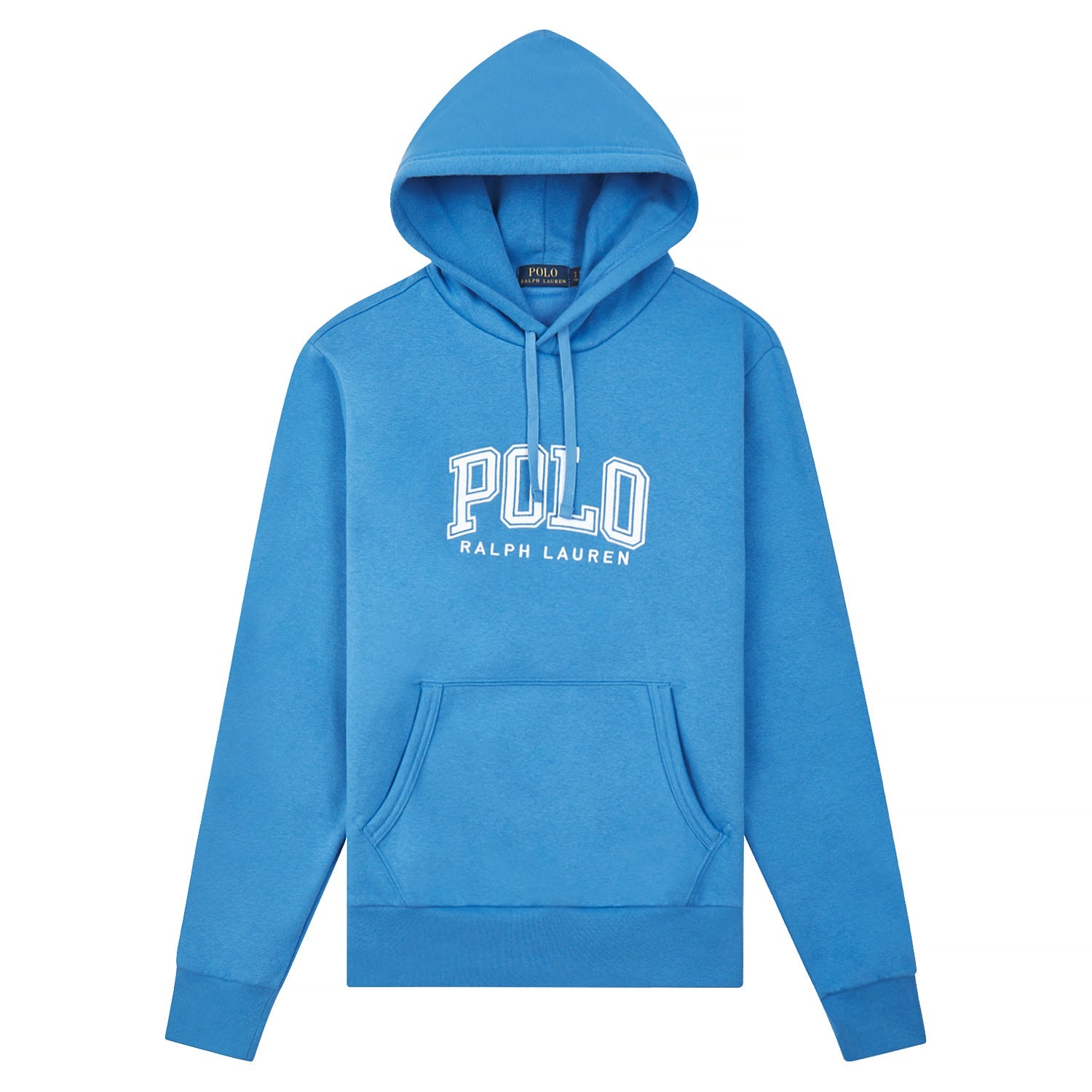 Block Letter Hoodie | New England Blue