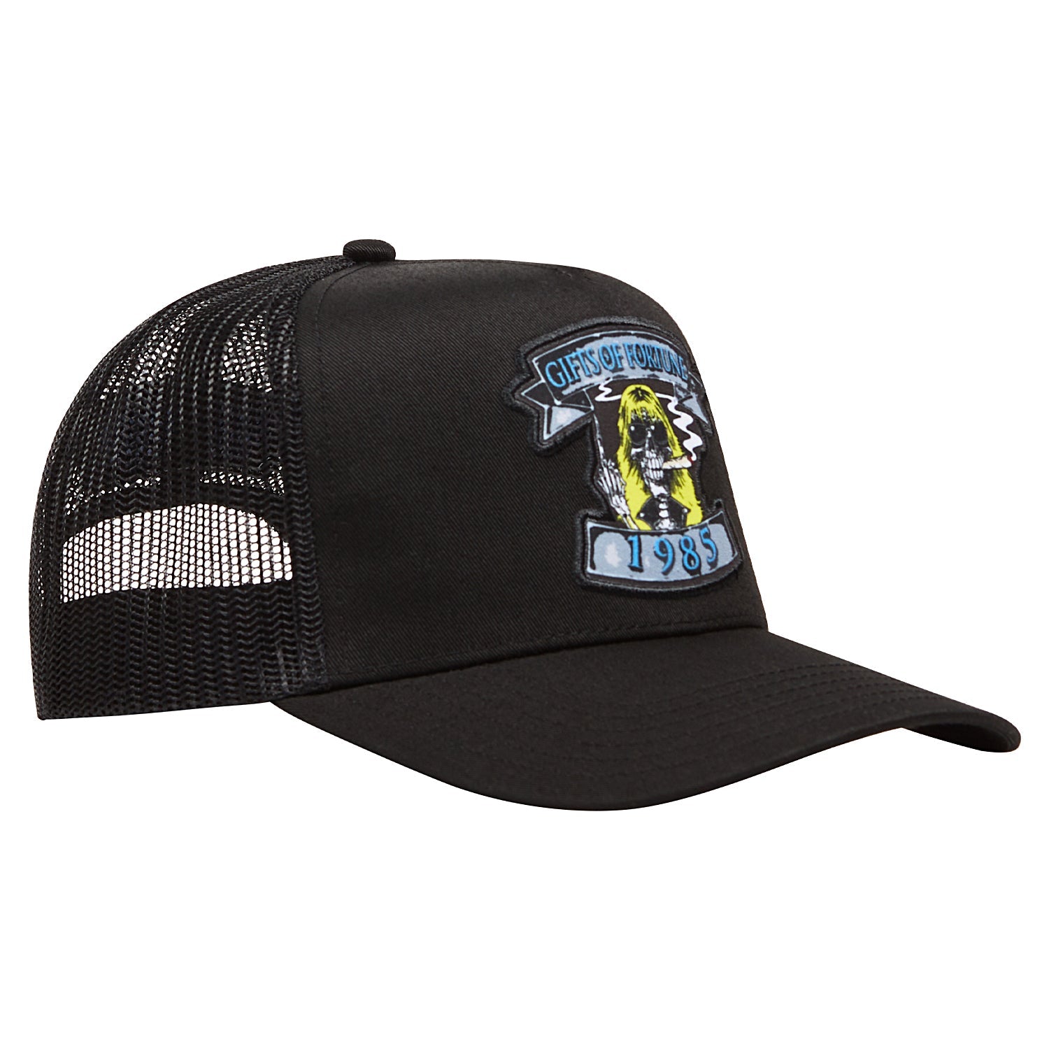 Blunt Blowing Trucker Hat | Black