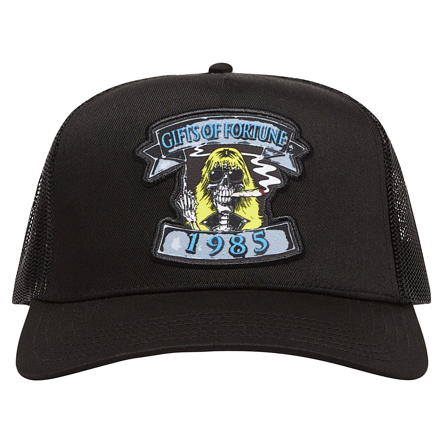 Blunt Blowing Trucker Hat | Black