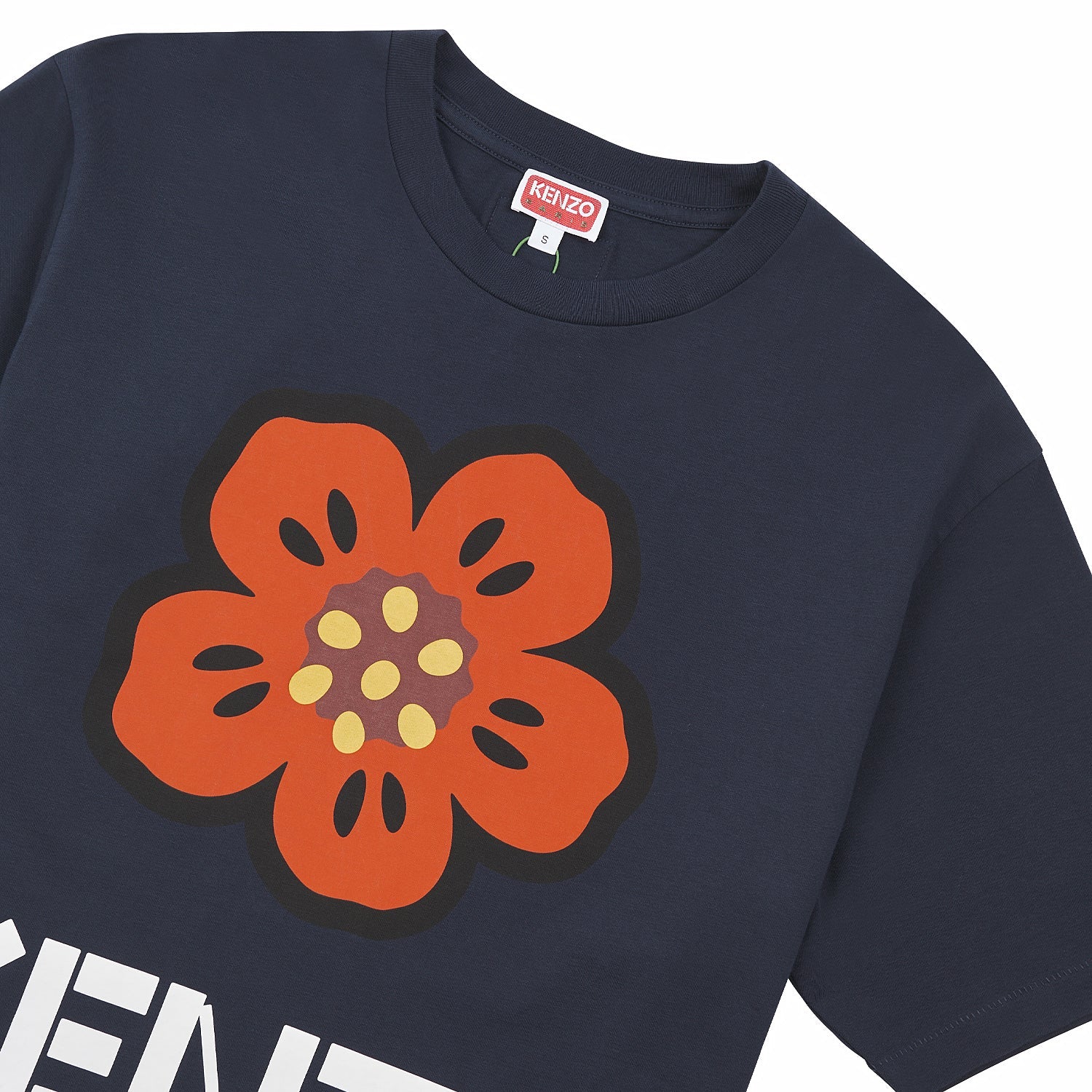 Boke Flower Tee | Navy