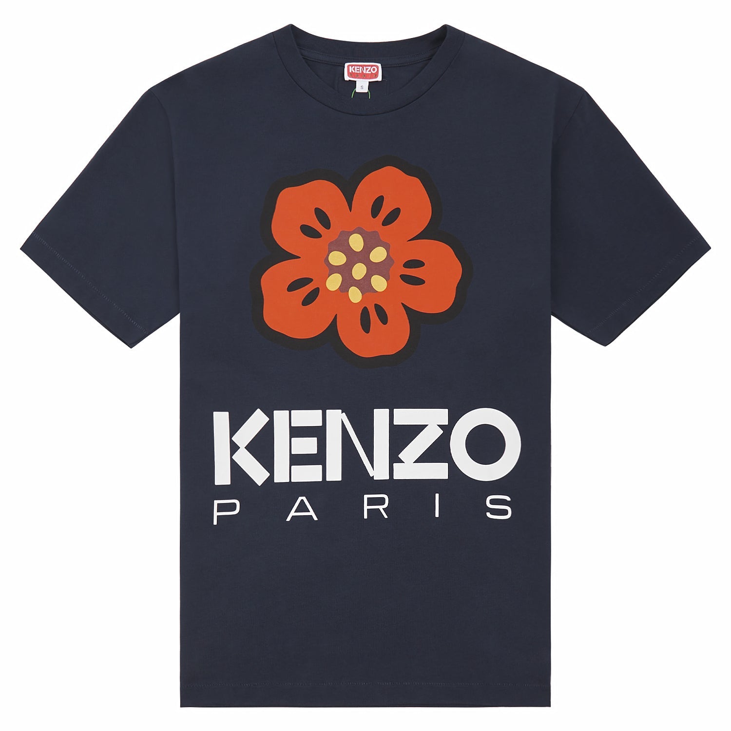 Boke Flower Tee | Navy