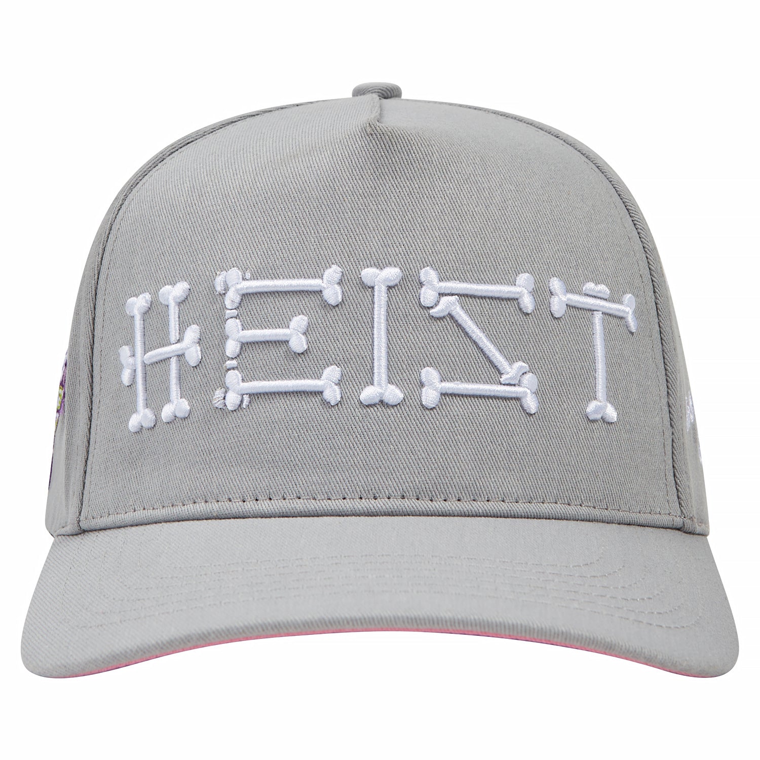 Bones Snapback Hat | Grey