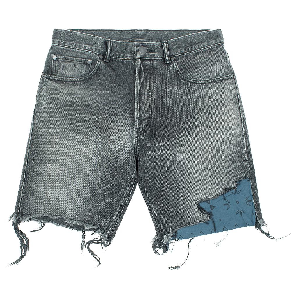 Bozeman Denim Shorts | Indigo Paisley