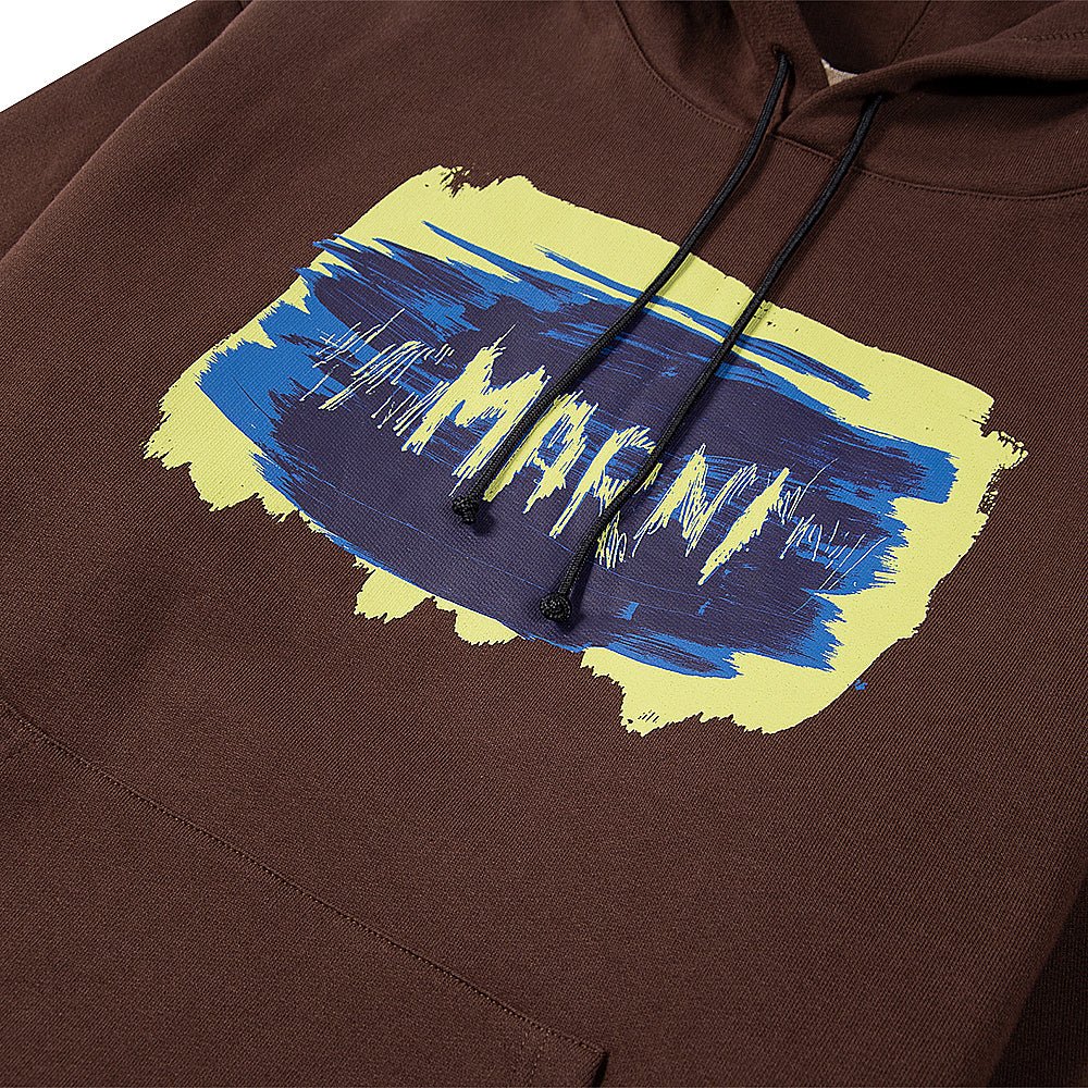 Brushed Logo Pullover Hoodie