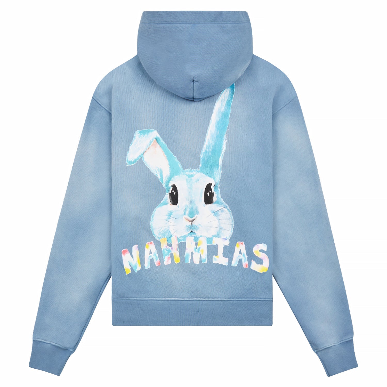 Bunny Hoodie | Dusty Blue Sunfade